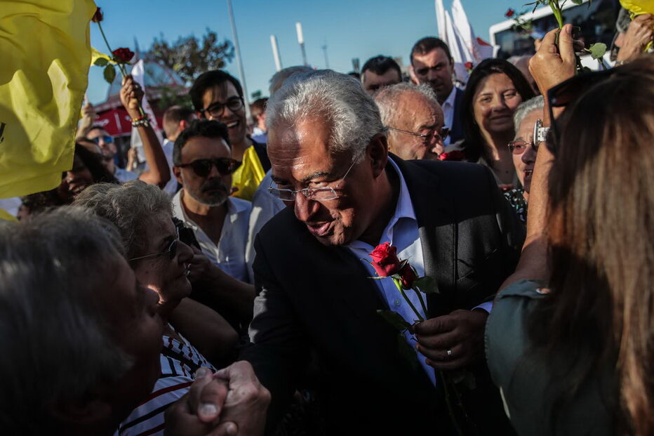 O secretário-geral do Partido Socialista (PS) e cabeça de lista por Lisboa, António Costa