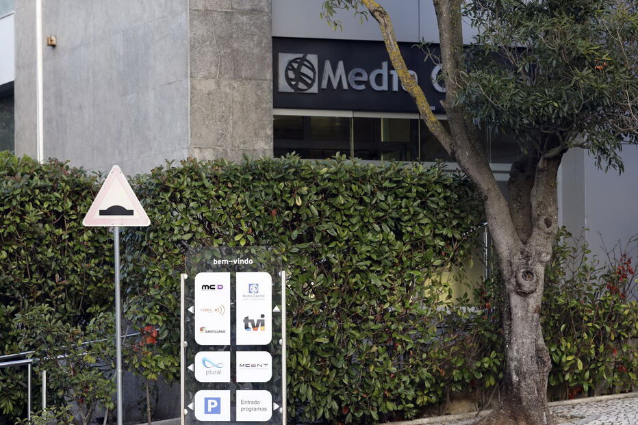 Edifício da Media Capital, grupo que detém a TVI, em Queluz de Baixo