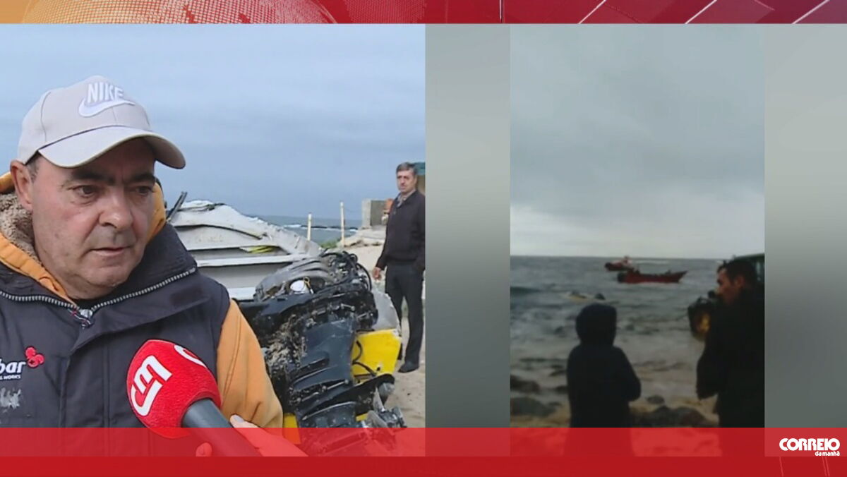 Pescadores resgatados após naufrágio em Vila do Conde - Correio da Manhã