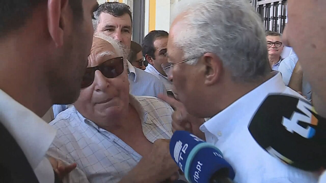 António Costa enfurece-se durante arruada e chama "mentiroso" a ...