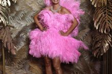 Cristina Ferreira com um vestido cor-de-rosa