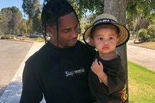 Travis Scott e a filha em comum com Kylie Jenner, Stormi