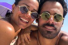 Cláudia Vieira e o namorado, João Alves