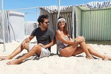 Cláudia Vieira e o namorado, João Alves