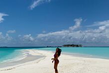Sofia Ribeiro nas Maldivas