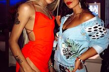 Rita Pereira esteve com Pabllo Vittar no Rock in Rio Brasil