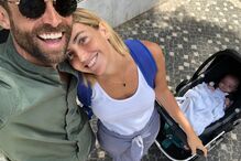 Diogo Amaral e os filhos