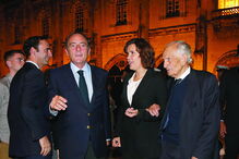 Paulo Portas, Assunção Cristas e Adriano Moreira, todos líderes do CDS