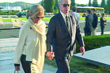 Ricardo Salgado e a mulher, Maria João 