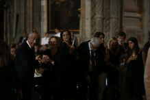 Figuras políticas prestam última homenagem a Freitas do Amaral