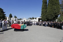 Funeral do antigo ministro dos Negócios Estrangeiros e fundador do CDS realizou-se este sábado, em Cascais	