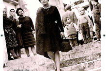 Fotografada em Lisboa, na década de 50