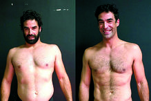 2017. O ator já tinha sido obrigado a perder 28 quilos para a novela ‘Jogo duplo’ e partilhou o resultado com os seguidores