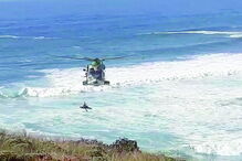 Helicóptero da Força Aérea resgatou os corpos  