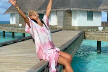 Sofia Ribeiro nas Maldivas