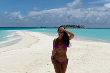 Sofia Ribeiro nas Maldivas
