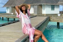 Sofia Ribeiro nas Maldivas