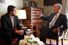 Iniciativa Liberal recebida pelo Presidente da República