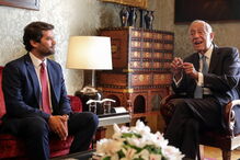 Chega recebido pelo Presidente da República