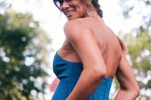 Cláudia Vieira mostra barriga de grávida