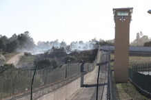 Incêndio na Serra da Carregueira, em Sintra