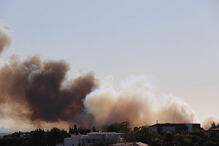Incêndio na Carregueira, em Sintra
