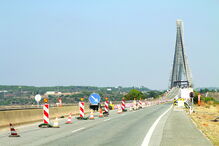 Ponte do Guadiana está a sofrer obras de reabilitação  