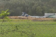 Desabamento de estrutura de vacaria faz dois feridos graves em Ponte de Lima