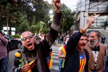 Protestos na Catalunha