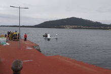 Aeronave cai no rio Minho em Caminha