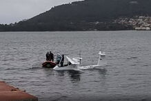 Aeronave cai no rio Minho em Caminha