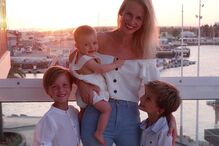 Nuria Madruga em família