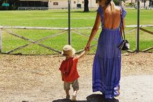 Nuria Madruga em família