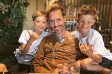 Nuria Madruga em família