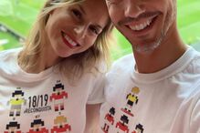 Nuria Madruga em família