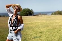 Nuria Madruga em família