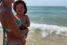 Nuria Madruga em família