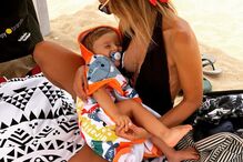 Nuria Madruga em família