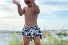 Nuria Madruga em família