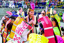 Duques mostraram interesse na cultura do país 