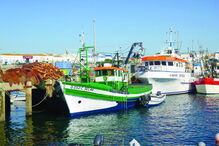 Barco da pesca de cerco está registado em Olhão e tem 15 metros de comprimento