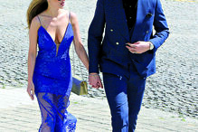 Raquel Jacob e José Sá moram atualmente na Grécia com a filha, Maria Leonor Guarda-redes integra o plantel do Olympiacos