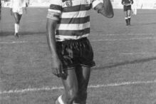 Jordão festeja com a camisola do Sporting