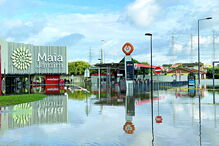 Chuva forte desvia voos, alaga estradas e lança o caos no Norte do País