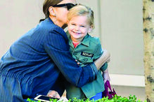 Irina Shayk é muito cúmplice com a filha em comum com Bradley Cooper 