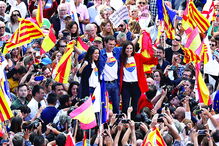 Albert Rivera em Barcelona