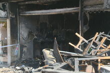 Fogo em hamburgueria em Loulé