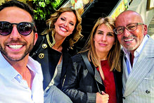 Estrelas da TV desfrutam de almoço com Rúben Correia e Lurdes Guerreiro   