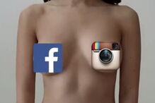 Mamilos das mulheres censurados na Internet... Campanha de prevenção do cancro da mama usa os de homem