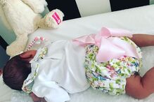 Valentina, filha de Katia Aveiro